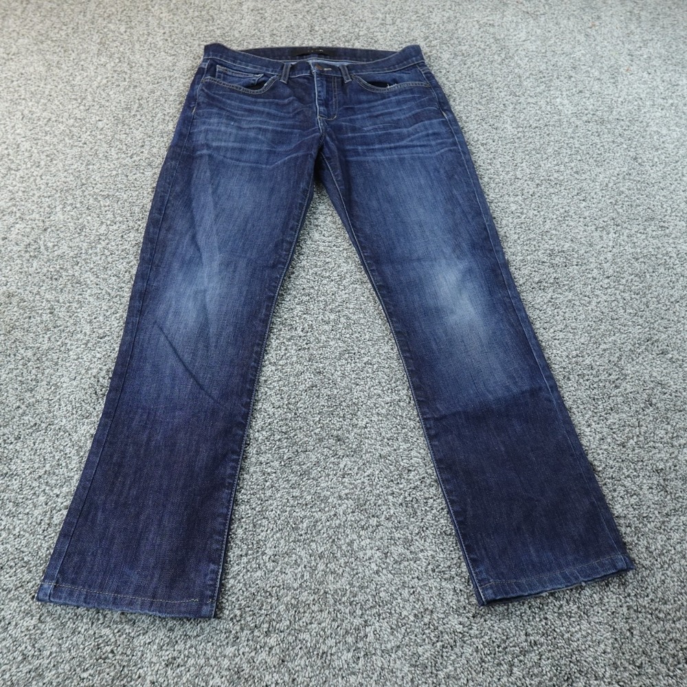 Joes Jeans Mens 31X29 Dark Blue Denim Pants Rocker Bootcut Western Rodeo Stretch